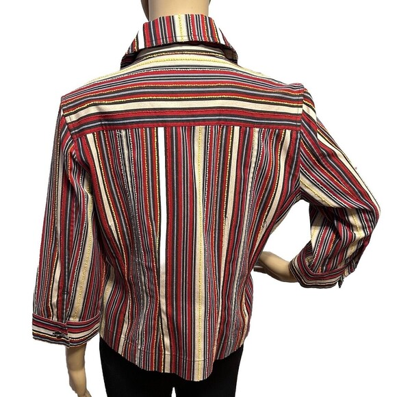 Christopher & Bank Striped Jacket - Picture 9 of 14